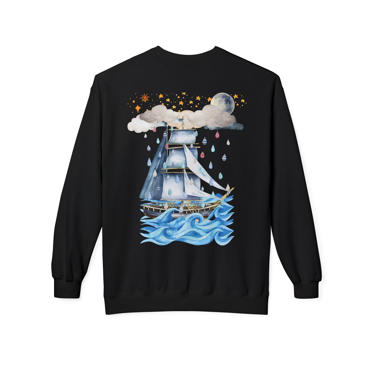 "SHIPWRECKED!" Commemorative Unisex Midweight Softstyle Fleece Crewneck Sweatshirt