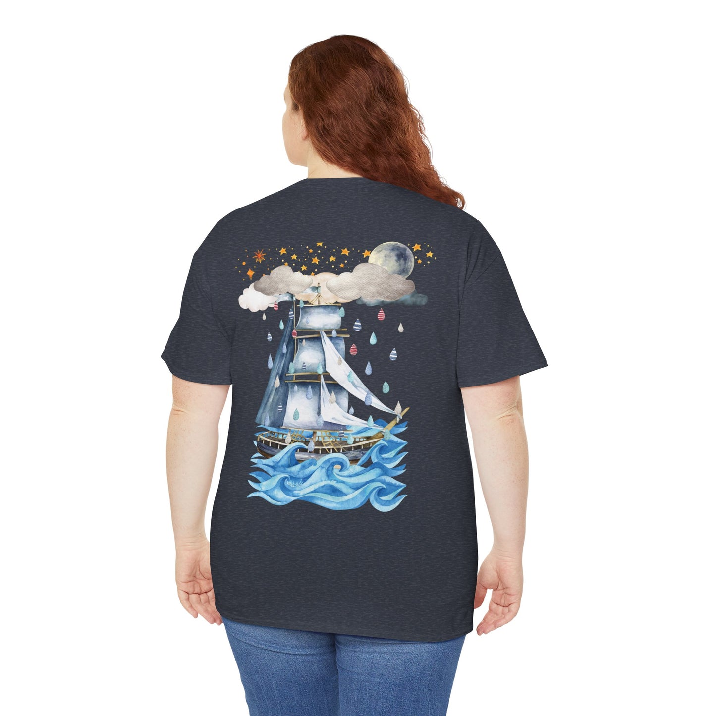 "SHIPWRECKED!" Unisex Heavy Cotton Tee