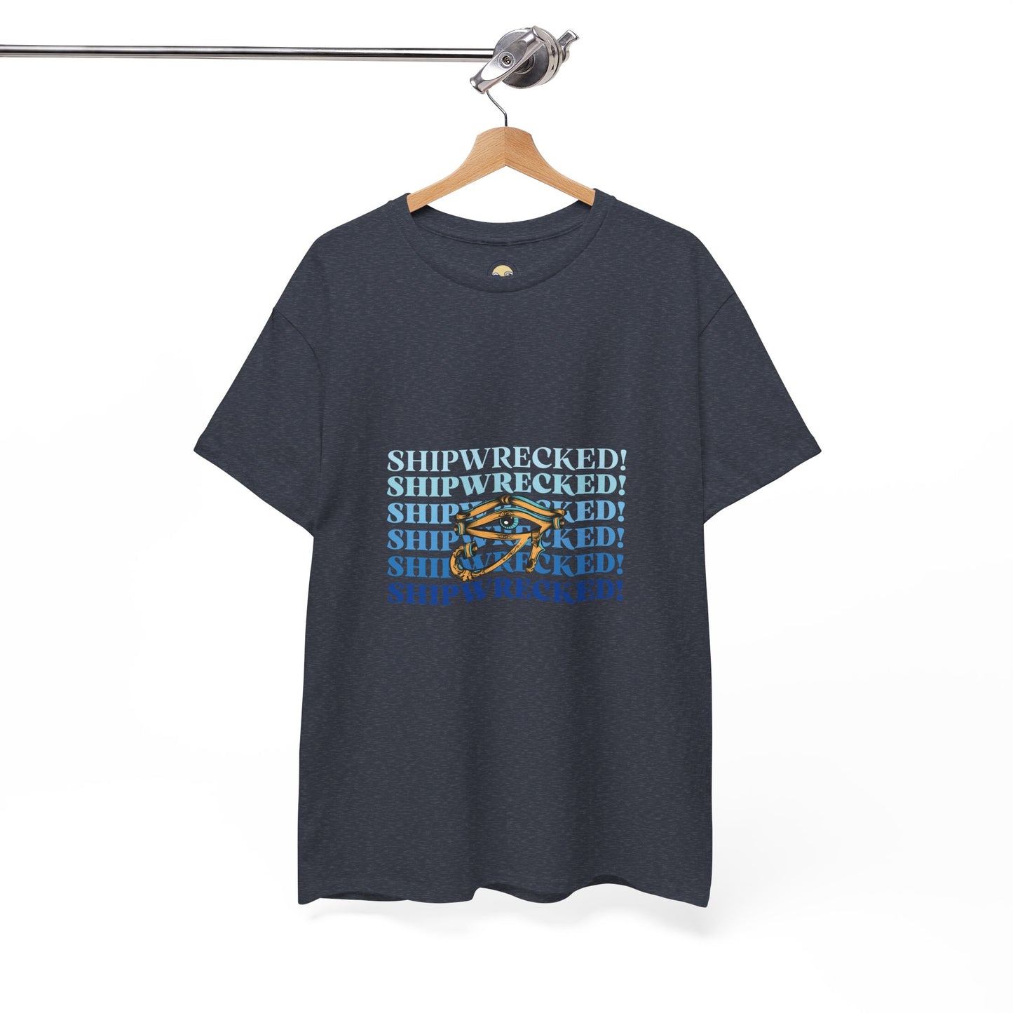 "SHIPWRECKED!" Unisex Heavy Cotton Tee
