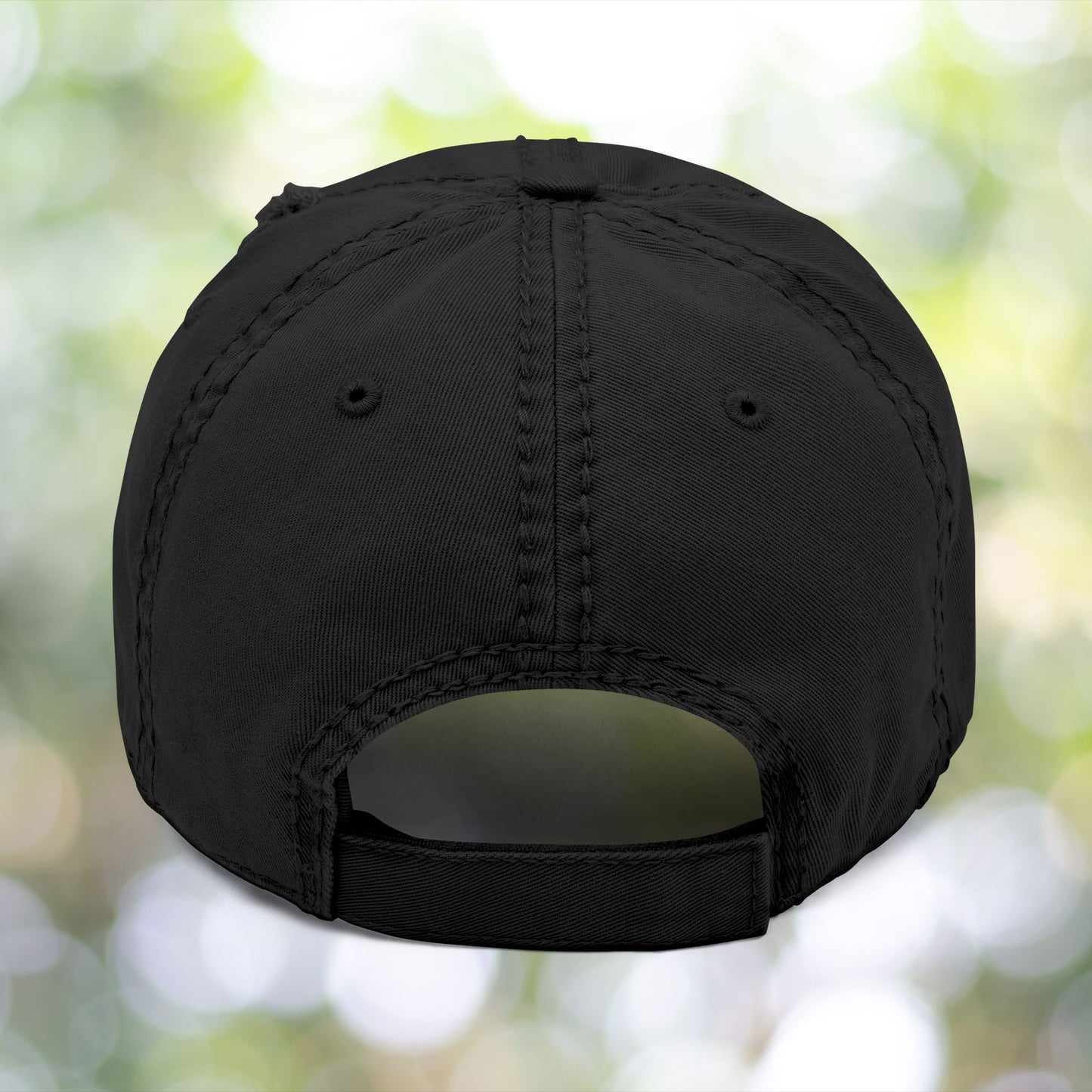 "Paradise" Distressed Dad Hat (Embroidery)