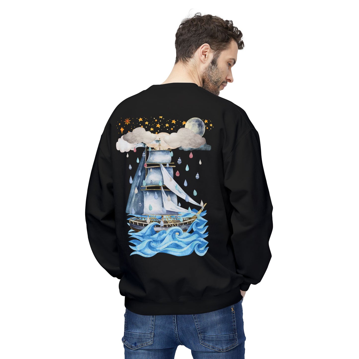 "SHIPWRECKED!" Commemorative Unisex Midweight Softstyle Fleece Crewneck Sweatshirt