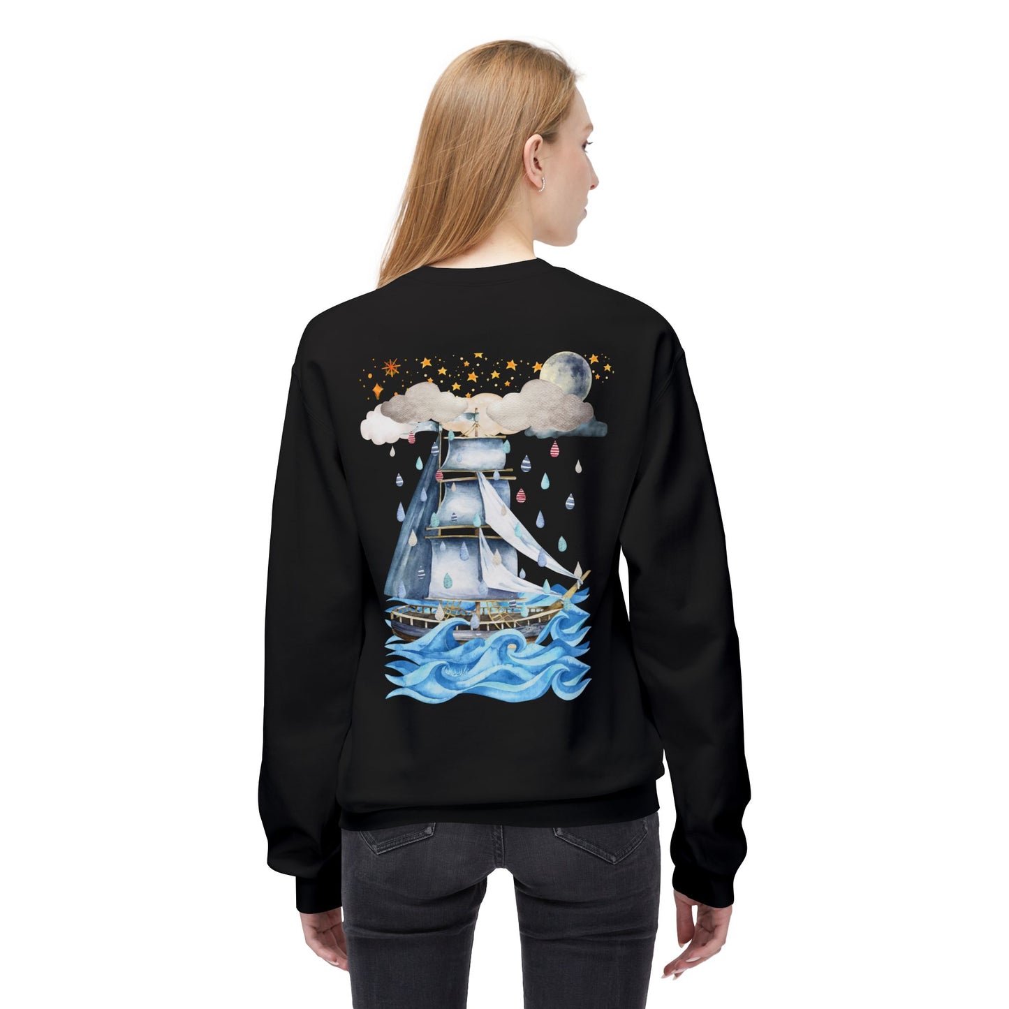 "SHIPWRECKED!" Commemorative Unisex Midweight Softstyle Fleece Crewneck Sweatshirt